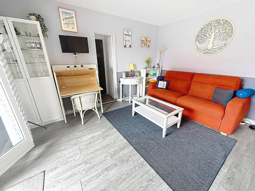 Studio à Cabourg avec accès direct à la plage et parking privatif - FR-1-465-132 - 2