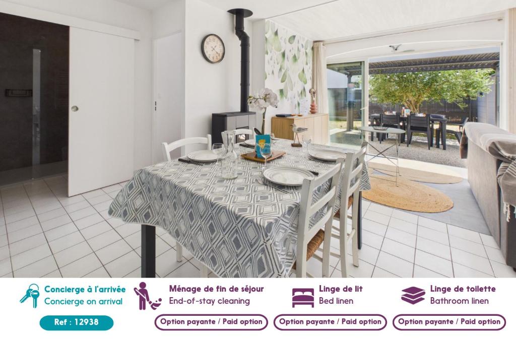 Maison 4 pers jardin & terrasse proche plage - 3