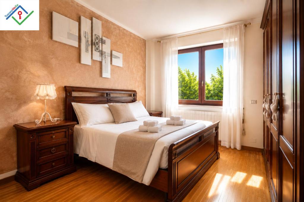 Samuel GL - Piano Terra, 5 Ospiti, 2 Bagni, Giardino Privato, Parcheggio - Vicino Pisa e Ospedale Cisanello - 5