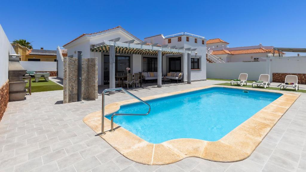 Villa with private pool, near beach and golf Caleta de Fuste- Villa Charlotte - 4