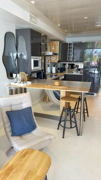 Village naturiste, Port-Ambonne, appartement 42 m2, Le luxueux. - 5