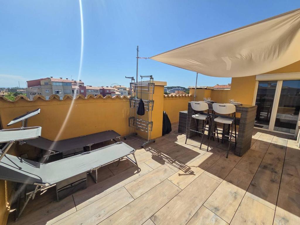 Appartement avec clim, terrasse et vue mer - 4 pers. - FR-1-880-96 - 1