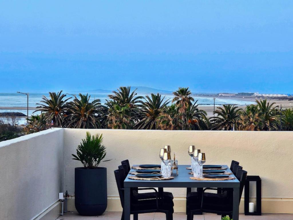 Face à La Mer, Superbe Roof TOP, Vue Mer Panoramique, Solarium, Clim - 2