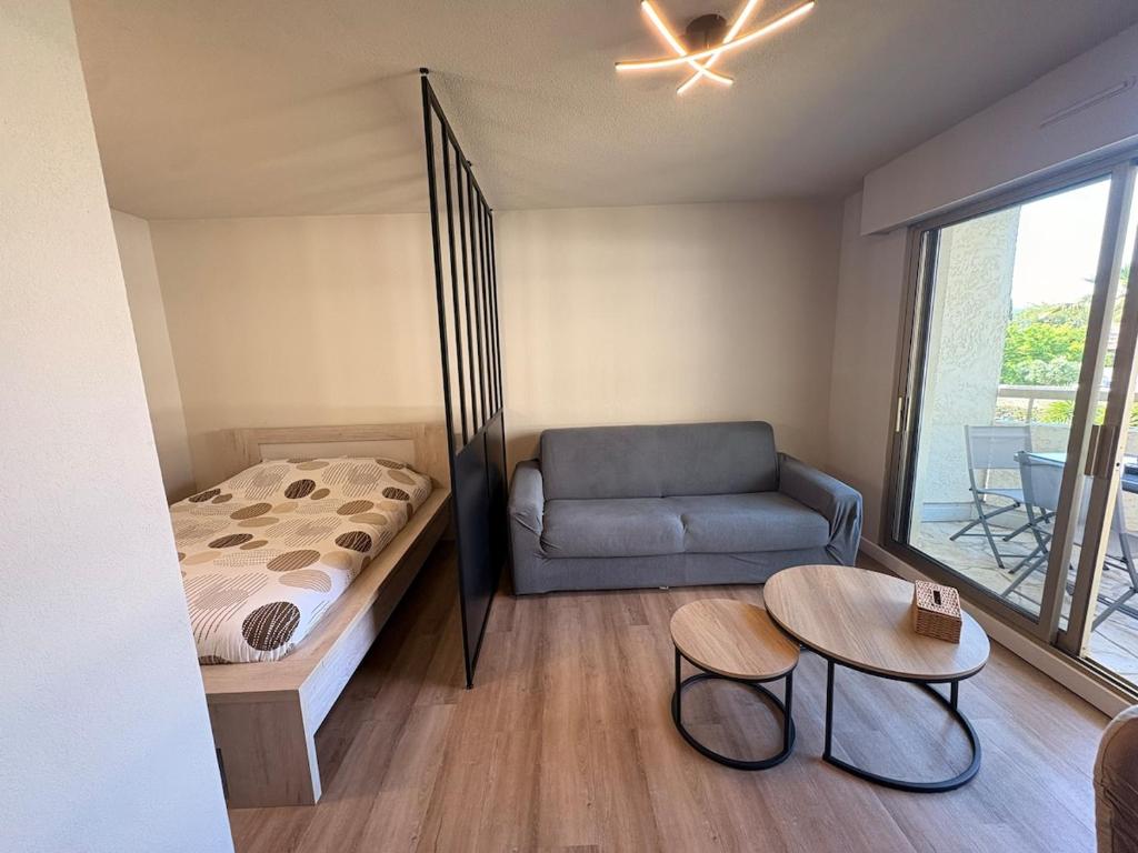 Studio moderne piscine terrasse parking 4pers - 3