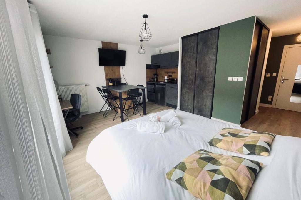 Studio avec balcon et Wifi à Toulouse - 4