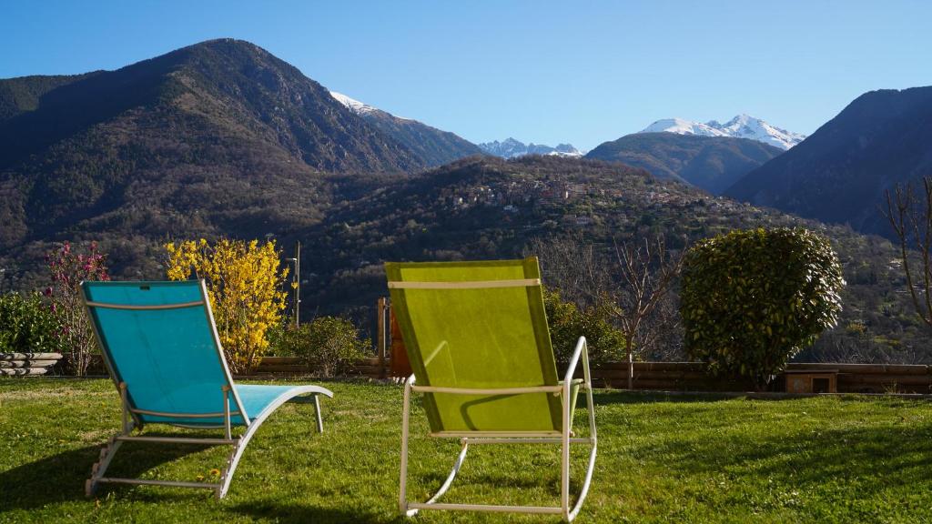 Villa les oliviers, vue montagnes avec jardin - Mercantour - 2