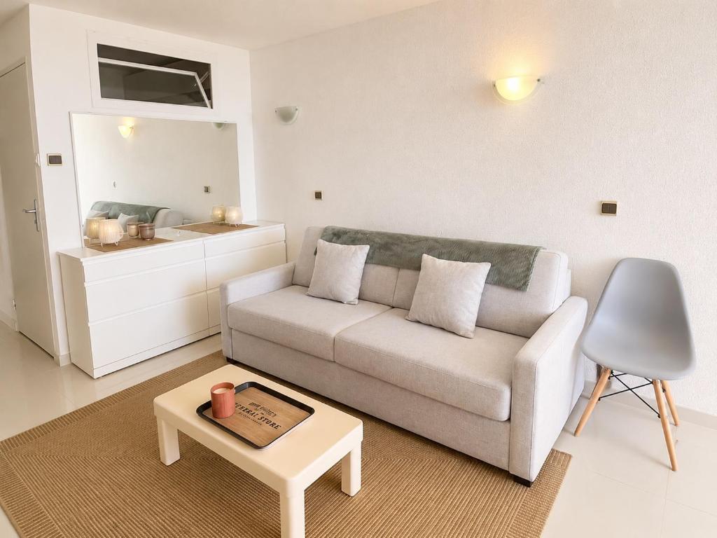 "472" Superbe studio Terrasse vue mer, WiFi, Parking - 5