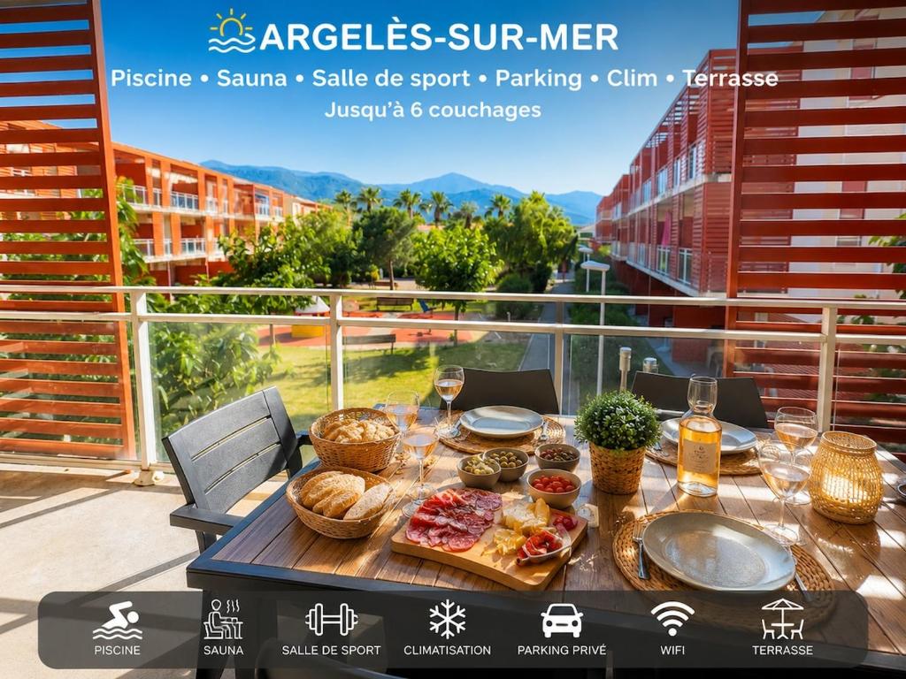 Appartement 6 personnes, piscine sauna & salle de sport - 1