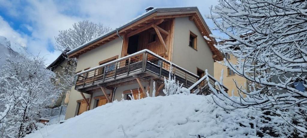 Chalet l'Ecrin, 6 pers, vue panoramique sur la Meije - 2
