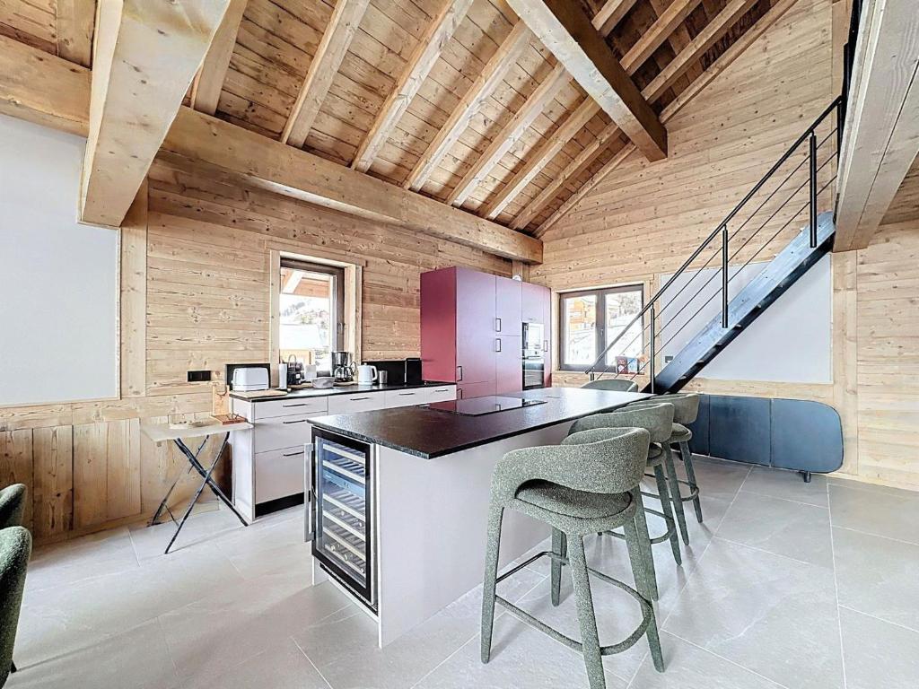 Chalet ski aux pieds vue panoramique - 14 pers. - 5