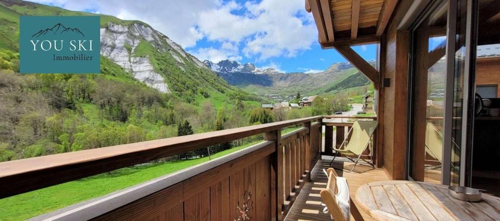 Un duplex alpin avec sauna et vue panoramique sur les Aiguilles d’Arves - 5