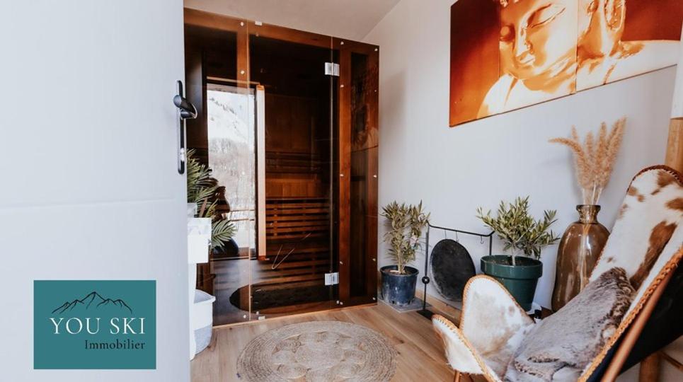 Un duplex alpin avec sauna et vue panoramique sur les Aiguilles d’Arves - 4