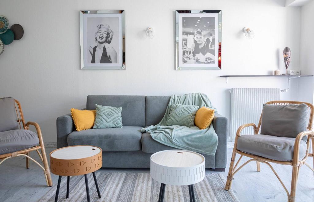 Rue d'Antibes Cannes Bright apartment with terrace - 5