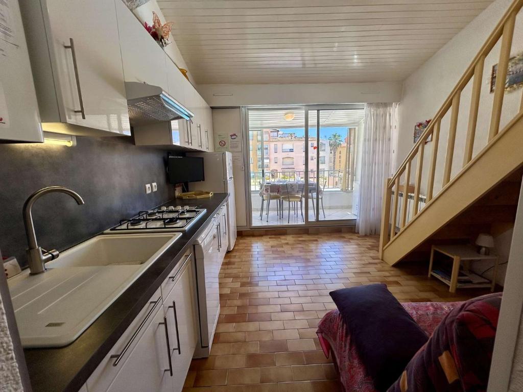 Appartement - studio mezzanine cabine - 4 couchages - CAP D'AGDE CT950-230 - 4