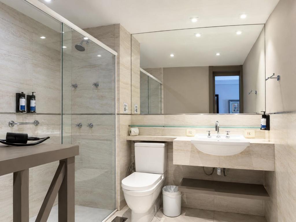 Well-appointed bathrooms