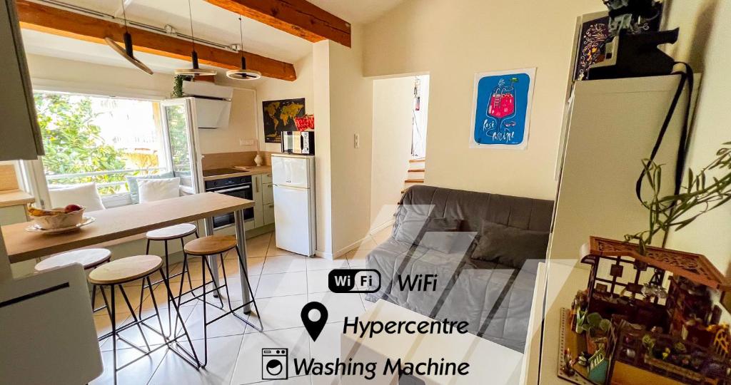 AC - Hypercenter - Close to Place des Corps Saints - 1