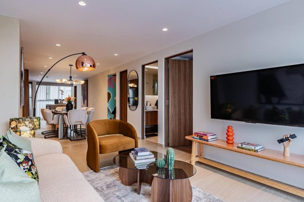 Condesa Penthouse with Rooftop Terrace and BBQ - 2