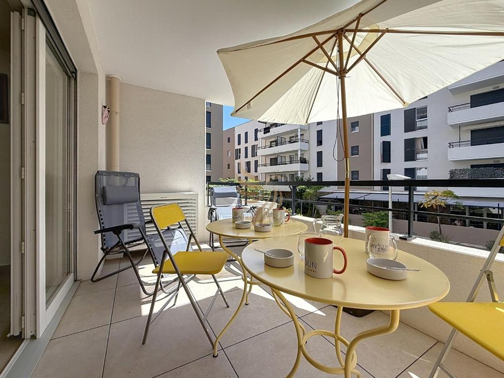 Instant Azur plage a pied clim garage - 2