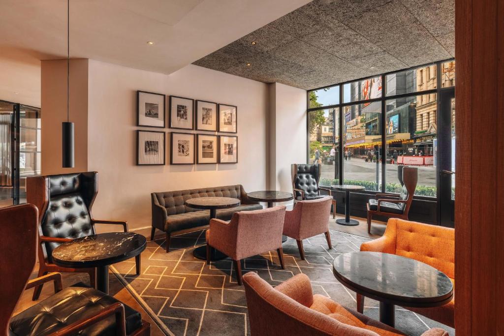Lobby, Radisson Blu Hotel, London Leicester Square. in London