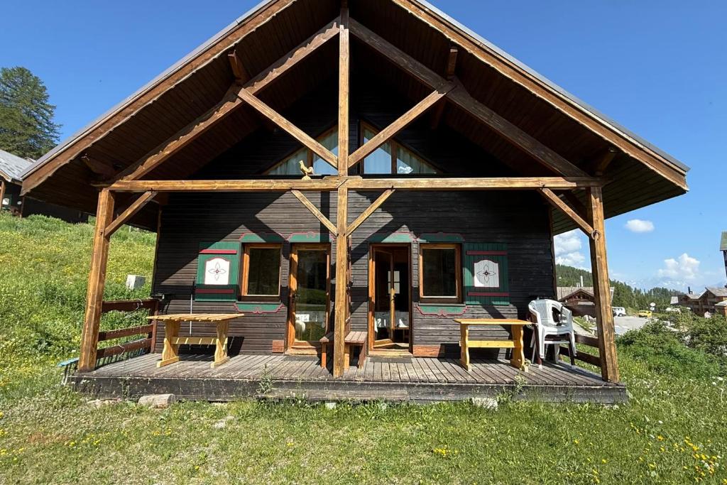 Deux chalets communicants sur les pistes 10 pers Risoul 1850 - 1