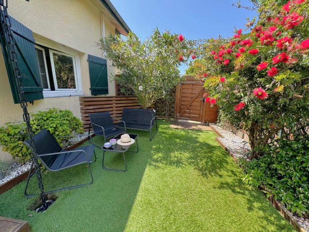 Maison climatisÃ©e avec jardin - 6 pers. - FR-1-474-300 - 2