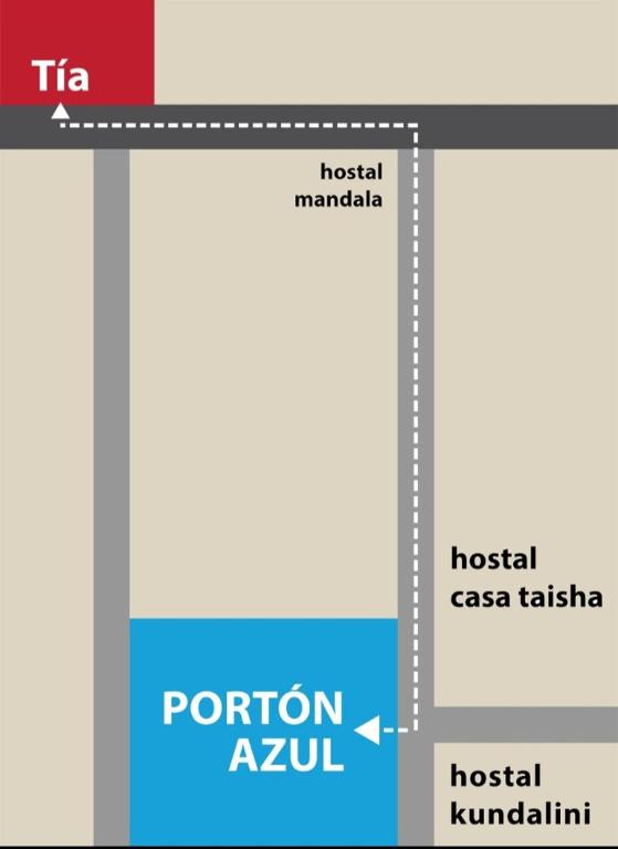 Portón Azul - 3