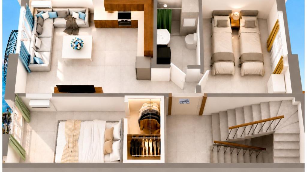 Appartement SEA-Azur panorama Nice Fabron - 4