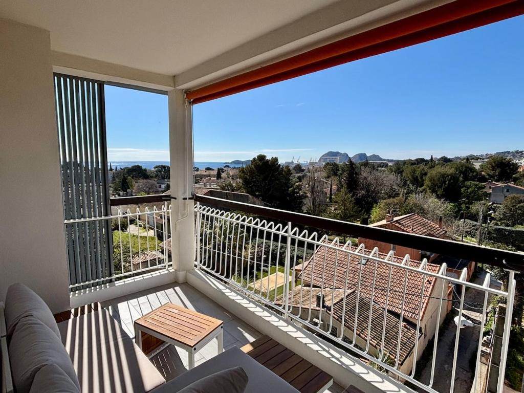 Modernes Apartment mit Meerblick - Privater Parkplatz - grosse Terrasse - Strandnähe - 1
