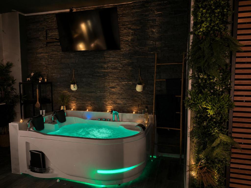 Appartement love room Perpignan cosy jacuzzi parking privée - 5