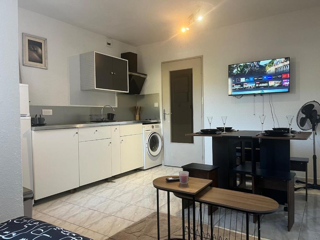Studio avec piscine à 1km de la plage - 5