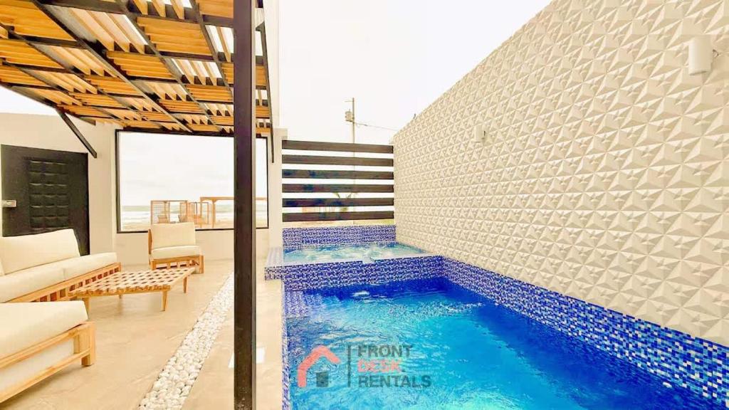 Beachfront Escape Pool Hot Tub and Fire pit - 2