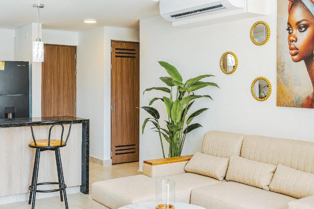Apartamento moderno en Serena del Mar con balcón. Ideal para familias y grupos - 2