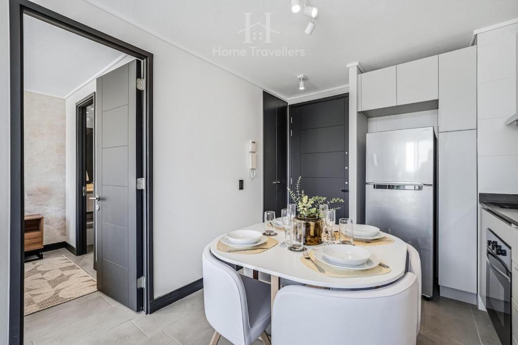 HT Comfortable and Bright Apartment in Ñuñoa with Parking - 4