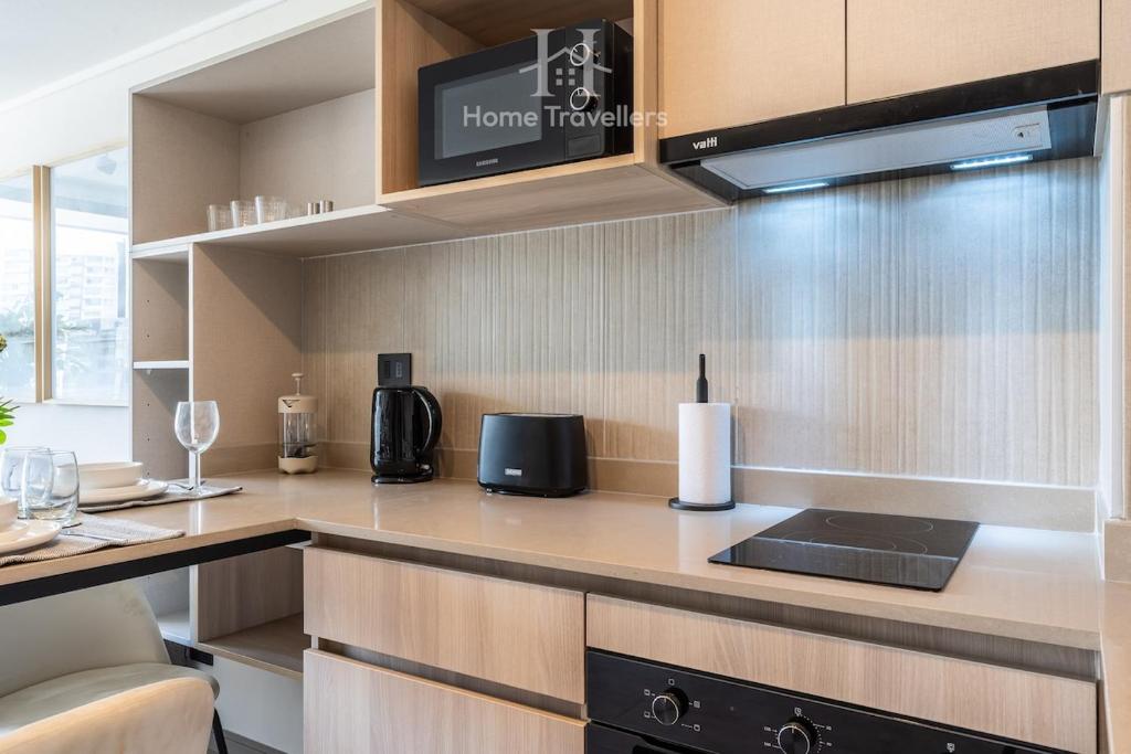 HT Premium 1D in Ñuñoa with Terrace for 3 Guests - 5