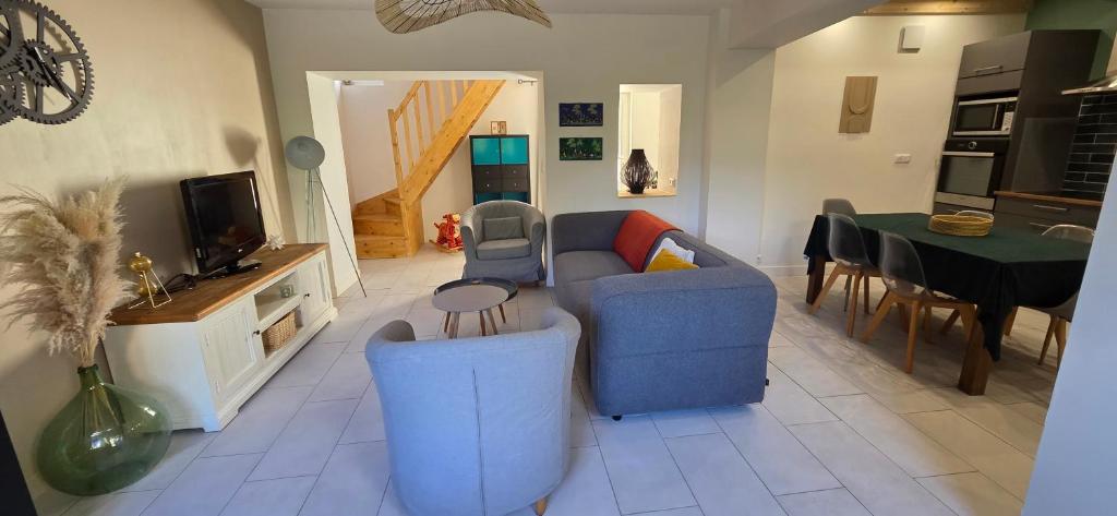 Maison climatisée, 3 chambres 8 personnes - 1
