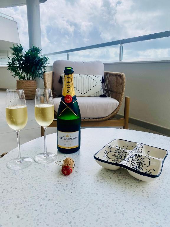 Estepona omgeving 3 slpk appartement met prachtig berg en zeezicht - 4