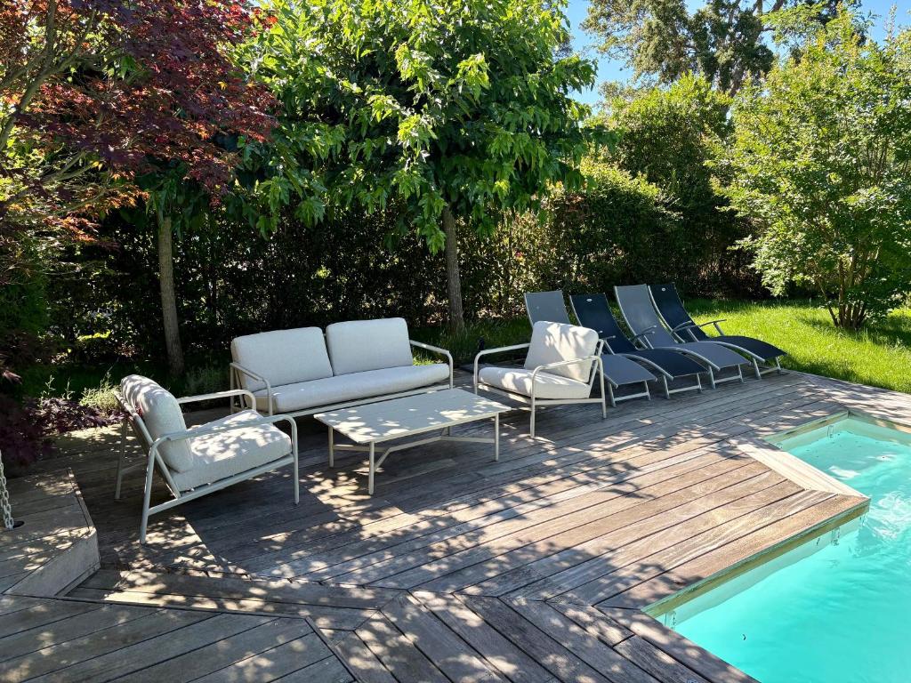 Villa SERENA Écrin de verdure et piscine chauffée - 5