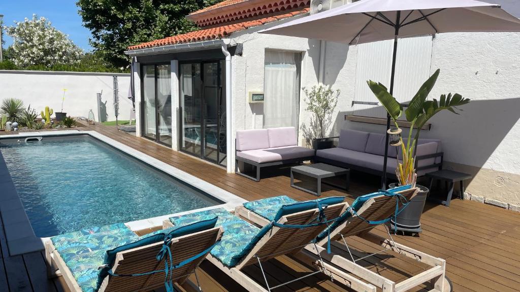 Maison de vacances avec piscine privée à La Londe-les-Maures proche des plages - 2