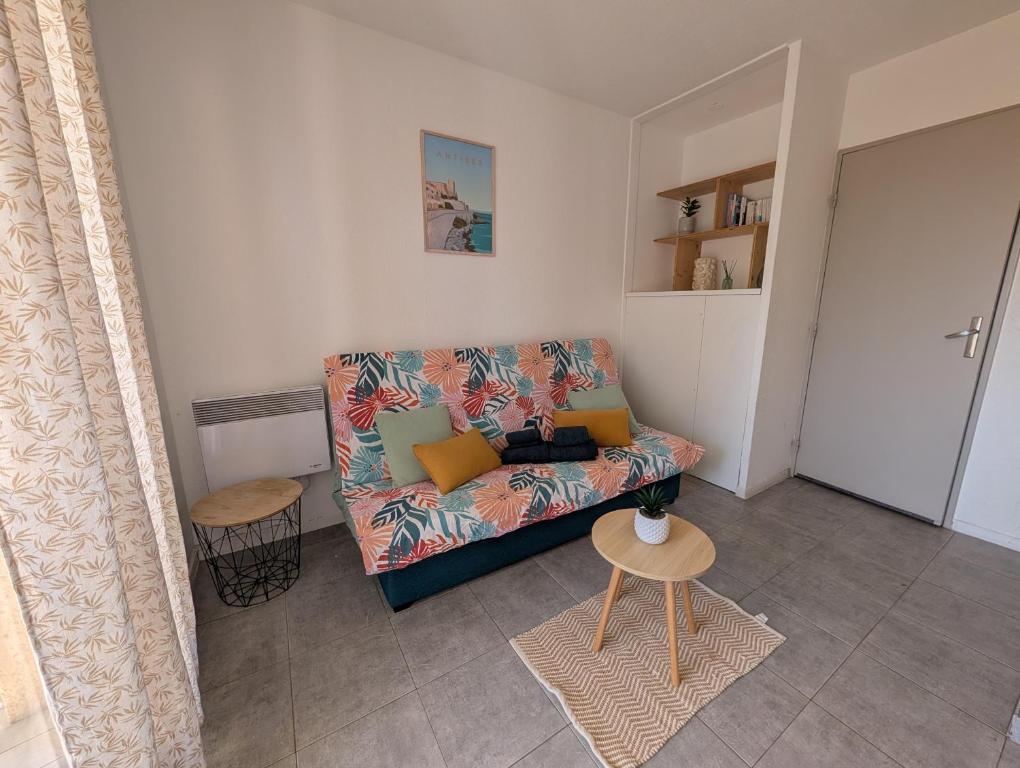 NEW Solex Studio climatisé parking Antibes Gare Port Fort Carré - 5