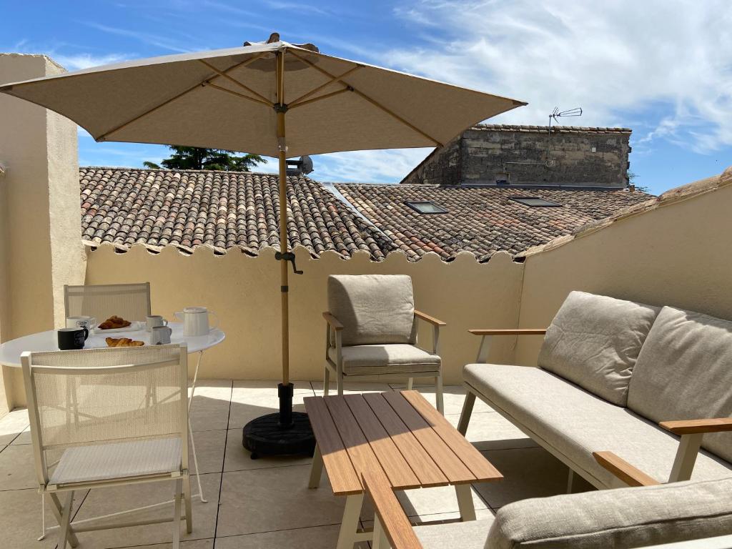 Parenthèse Uzétienne - Studio climatisé tout confort avec terrasse - 4