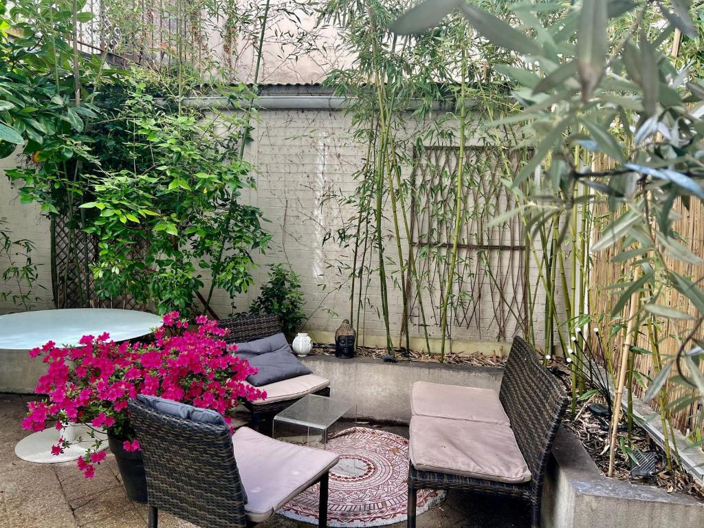 Luxury Garden Apt with AC in Paris 16th - 2