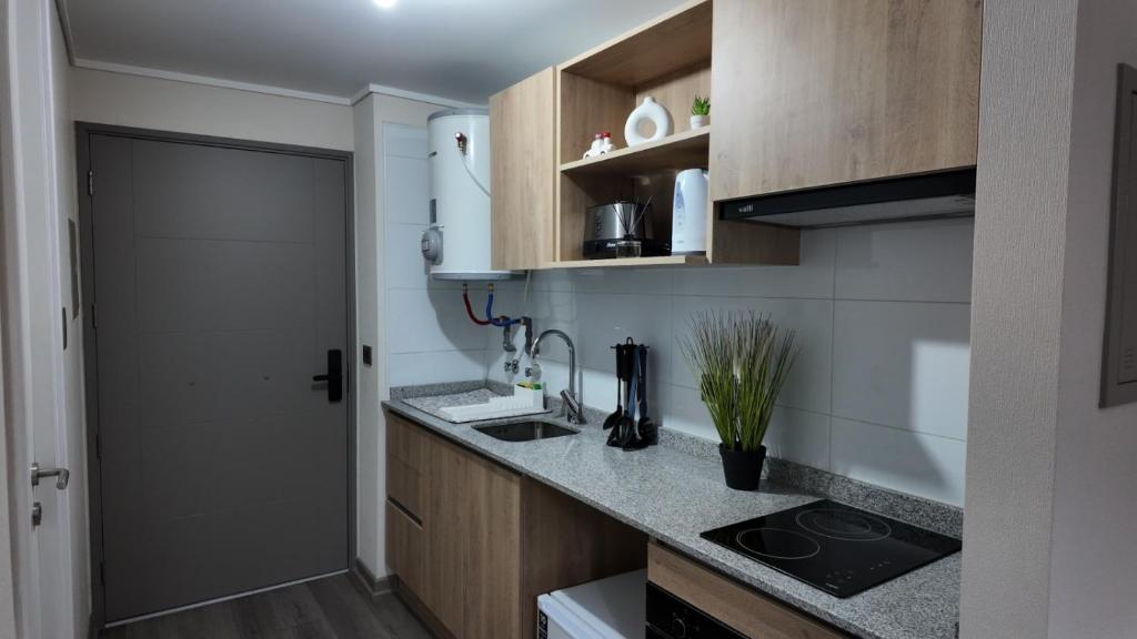 Estudio moderno nuevo en Santiago Centro Metro cercano - 5