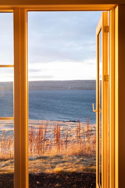 View, Mork Superior Cottages in Hvammstangi