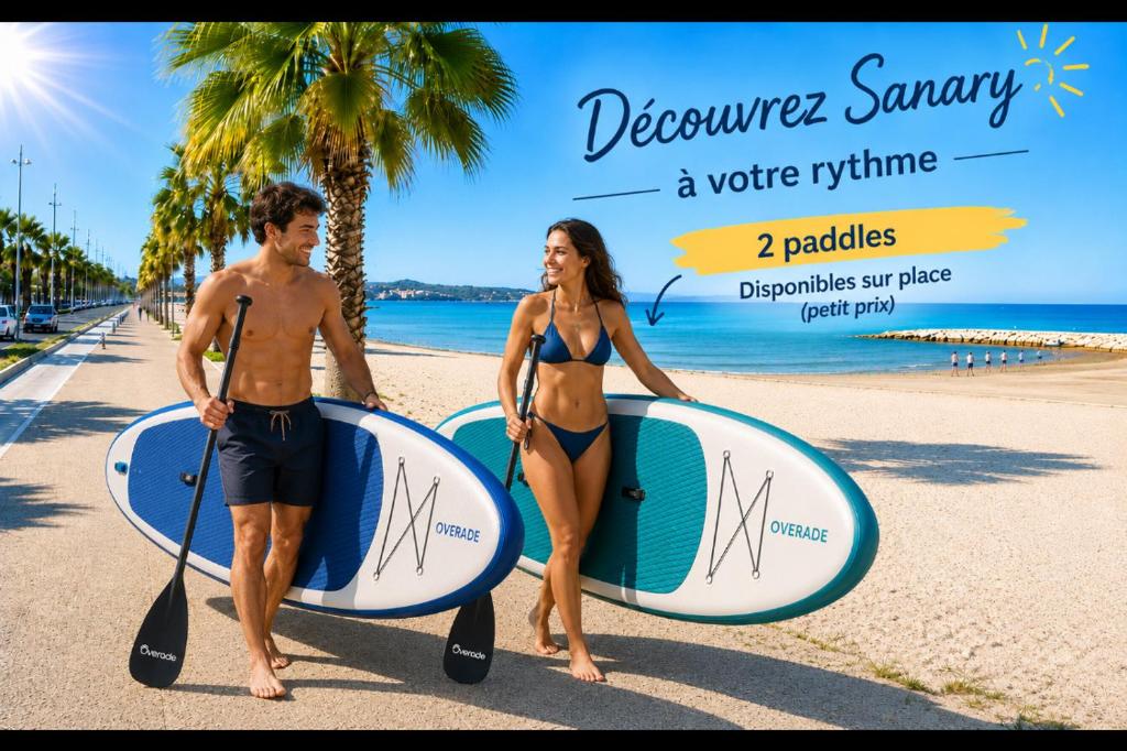 Paradise T2 port et plage à pied avec parking - 4