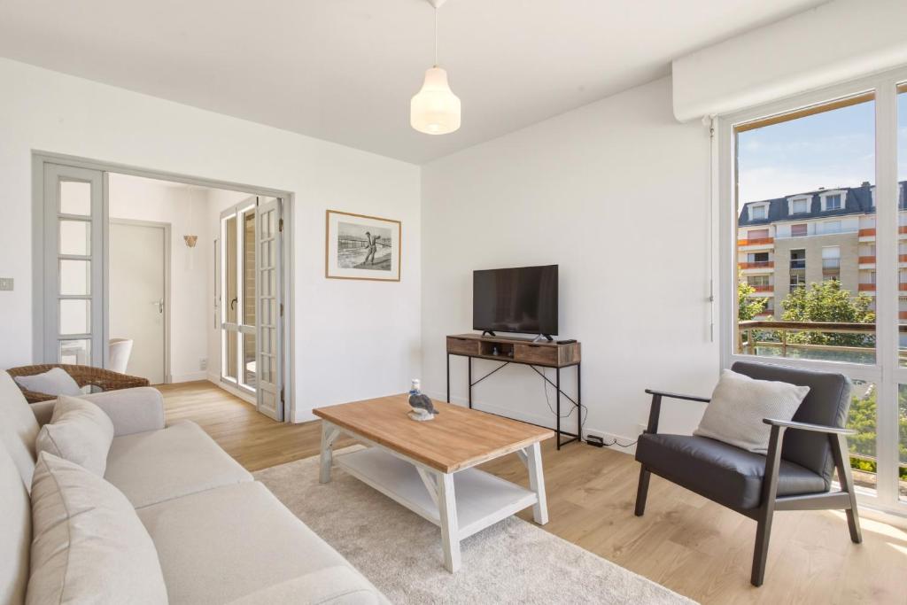 cabourg, 1 chambre, 3 voyageurs, balcon vue mer - 2