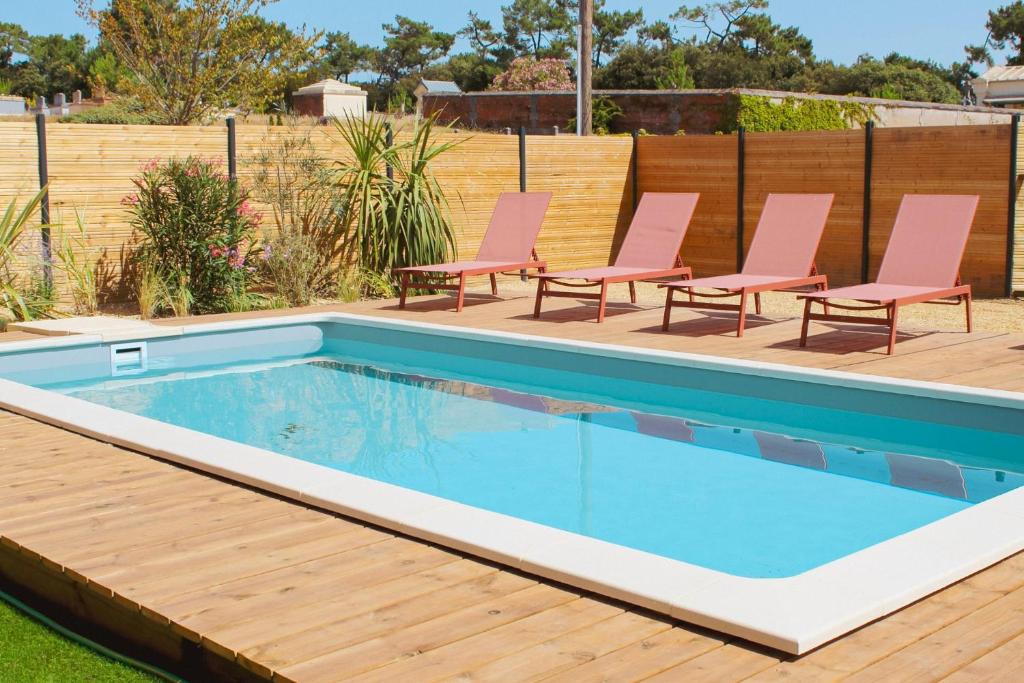 Maison Bleue 8 à 10pers avec Piscine - 3