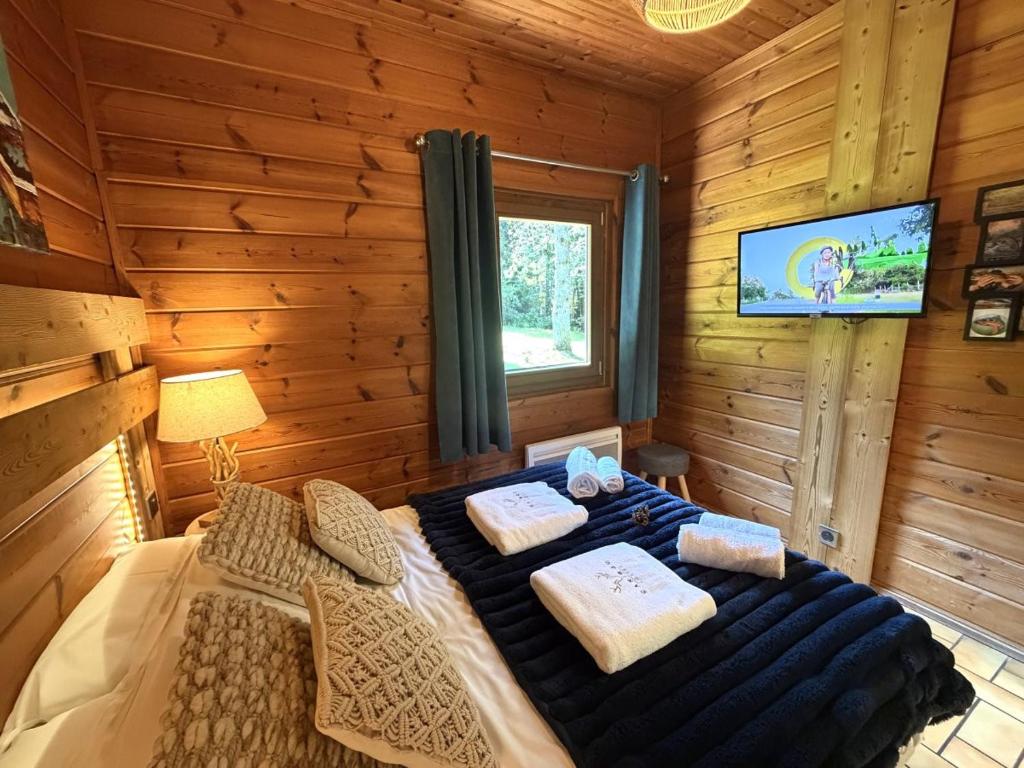 LE FISHING LODGE Chalet en bois avec bain nordique - 2
