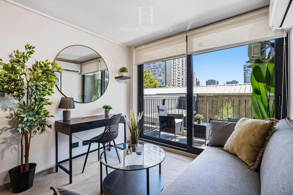 HT Near the metro with Terrace with AC and parking - 1