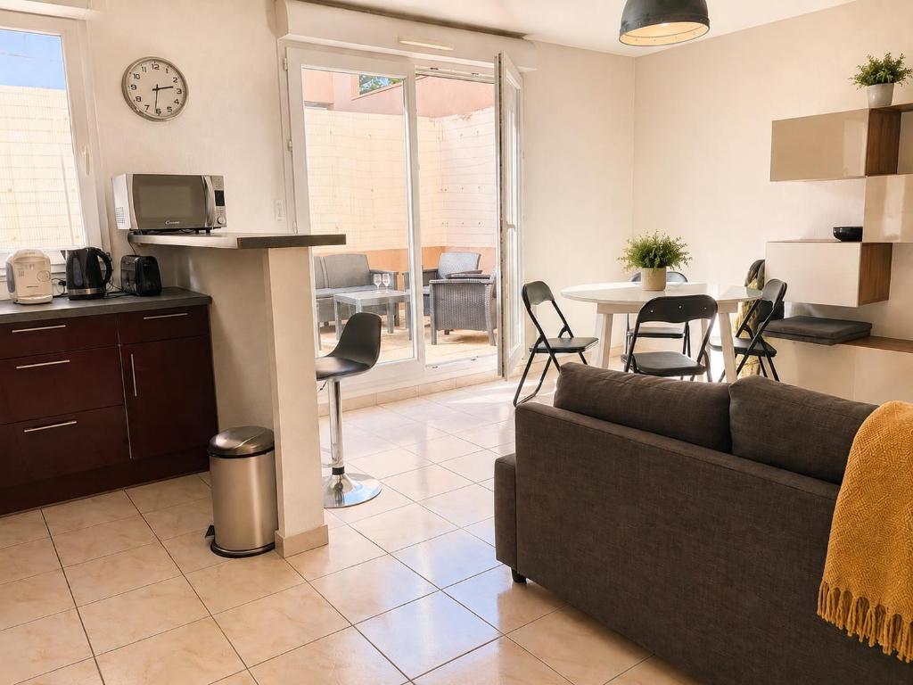T3 lumineux 2 chambres terrasse et parking - 1
