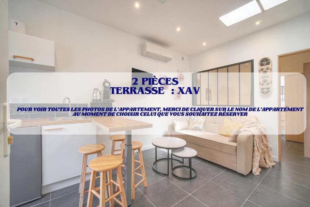 Maison VCA - 4 appartements - Wifi Clim - 15 min mer - 5